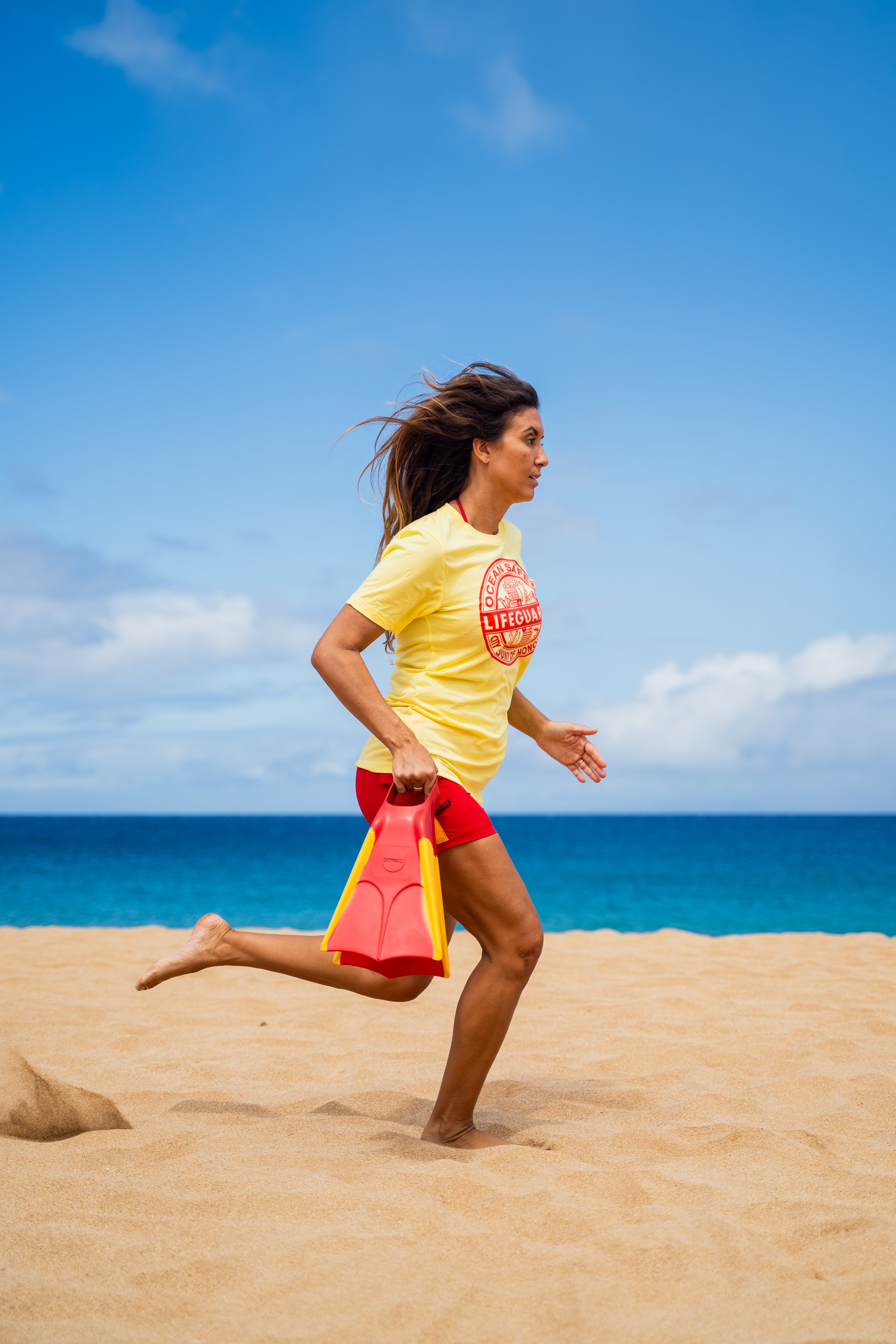 DORSAL Lifeguard Floating Swim Fins (Flippers) - by DORSAL Surf Brand - Dorsalfins.com