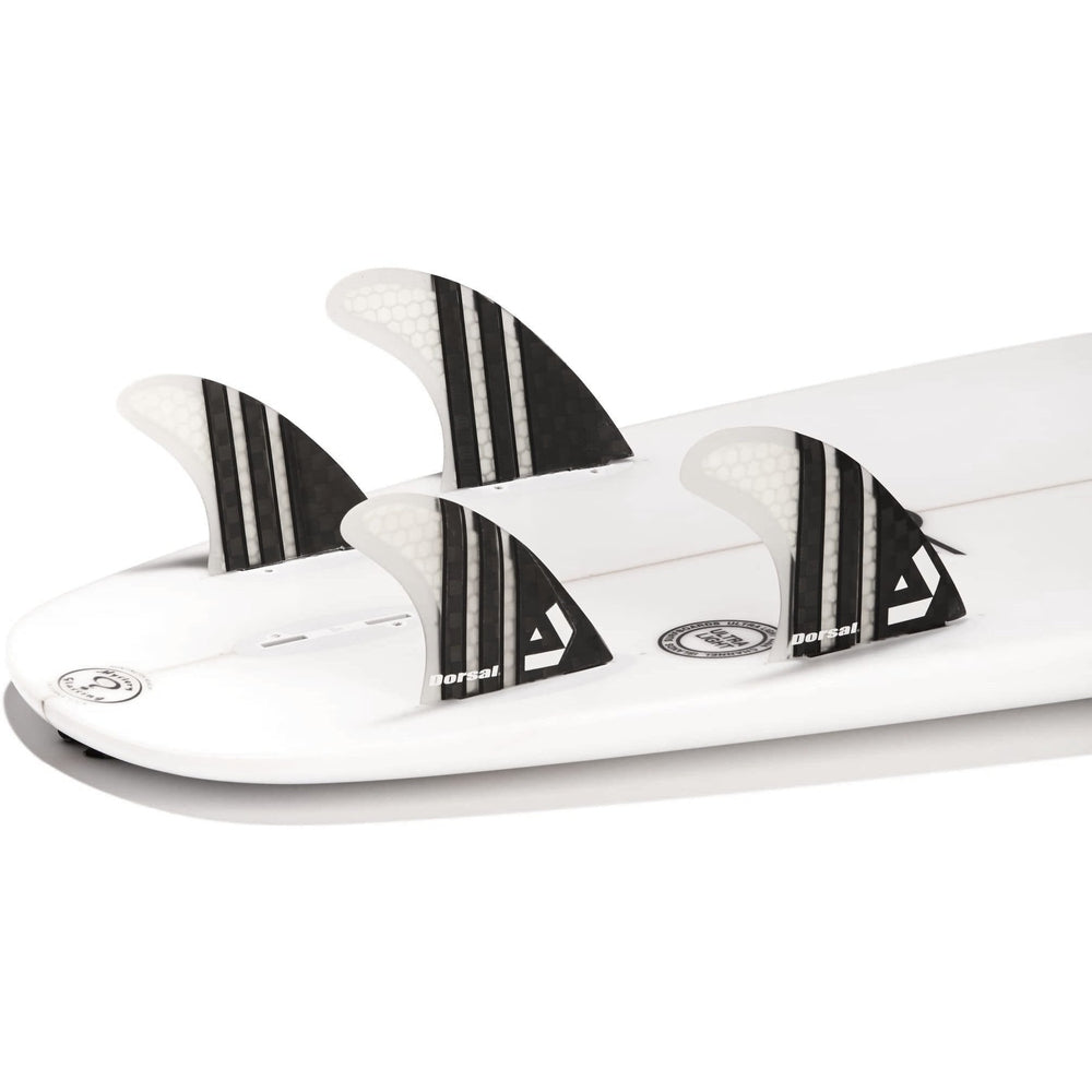 DORSAL Carbon Hexcore FCS Compatible 4-Fin Quad Set