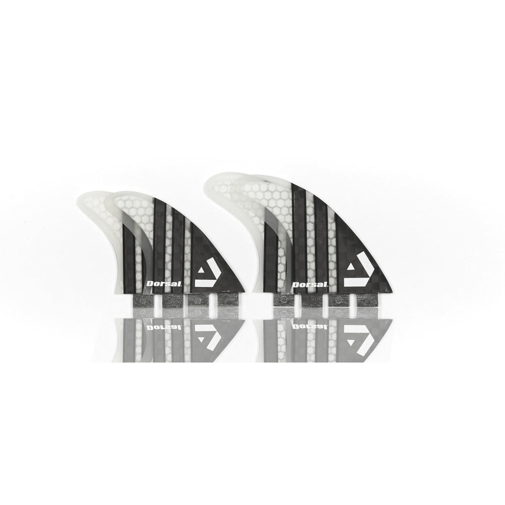 DORSAL Carbon Hexcore FCS Compatible 4-Fin Quad Set