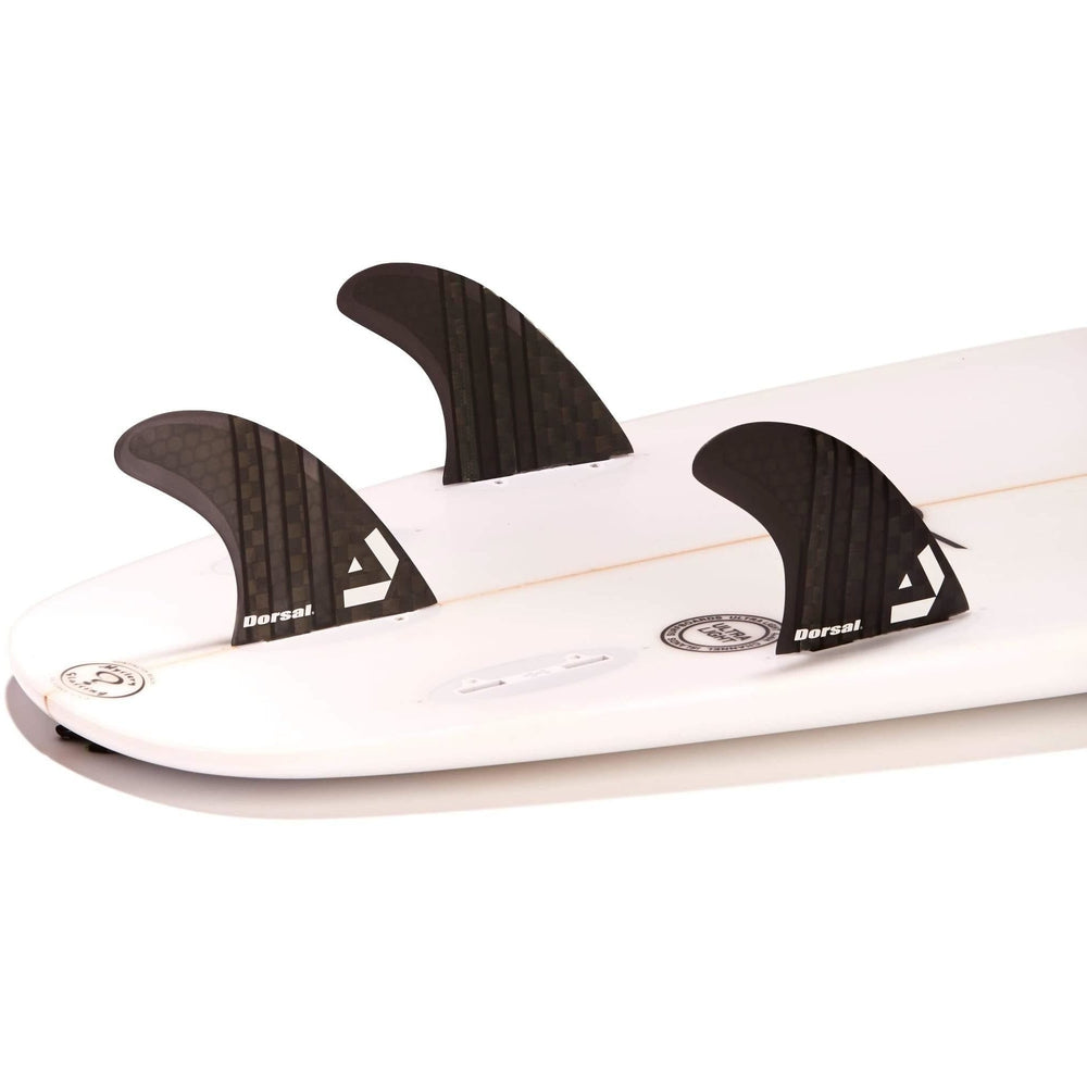 DORSAL Carbon Hexcore FCS Compatible 3-Fin Thruster Set