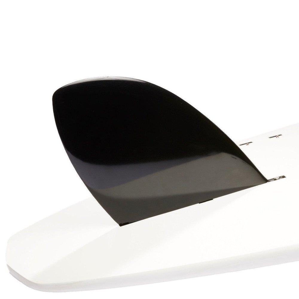 DORSAL 8.5-inch Rudder longboard and SUP D-Fin — Black