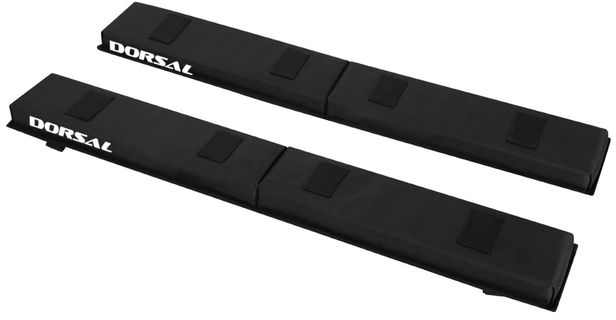 Original studio view of the DORSAL folding crossbar pad pair