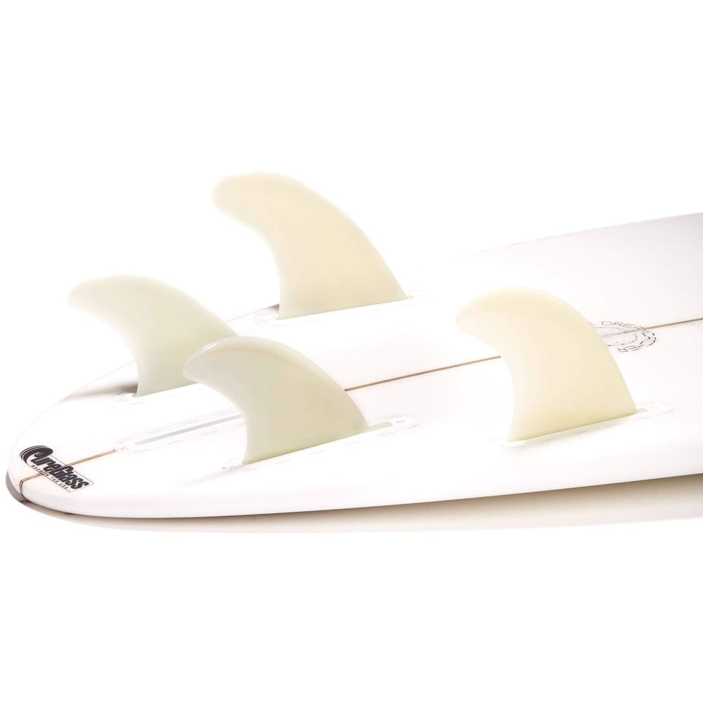 DORSAL Surfboard Fins FlexCore Surfboard Quad Set (4) FCS Base - Glass Filled Natural - by DORSAL Surf Brand - Dorsalfins.com?ÇÄ