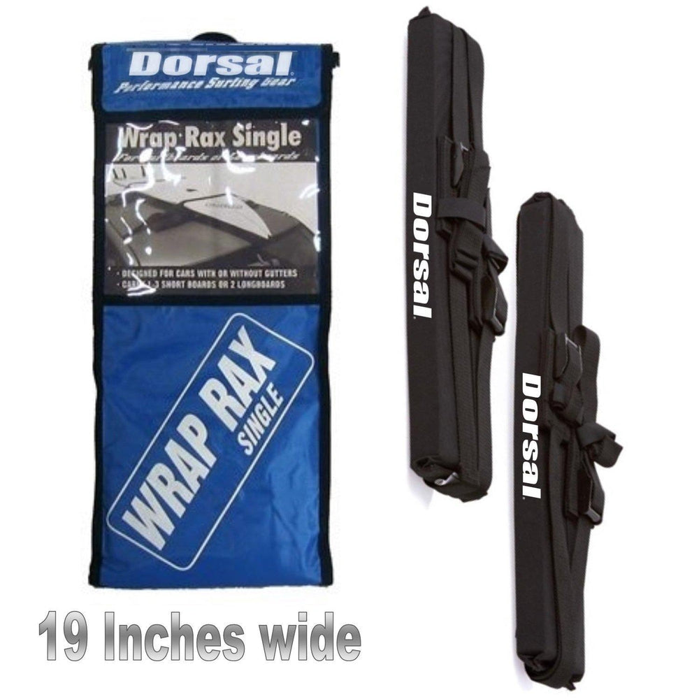 Dorsal Universal Soft Racks with Car Roof Pads Tie Down Straps Storage Bag for Surfboards Kayak Canoe Paddleboards - by DORSAL Surf Brand - Dorsalfins.com?ÇÄ