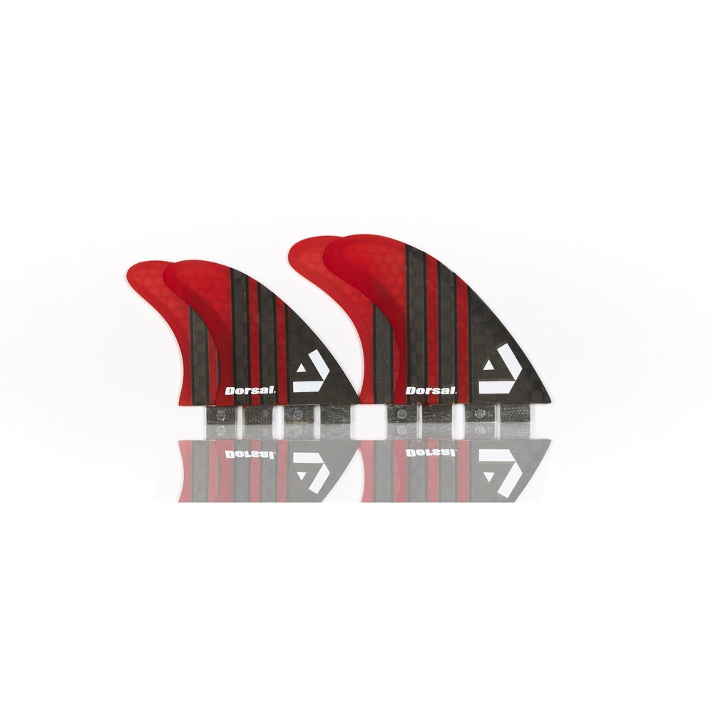 DORSAL Carbon Hexcore FCS Compatible 4-Fin Quad Set