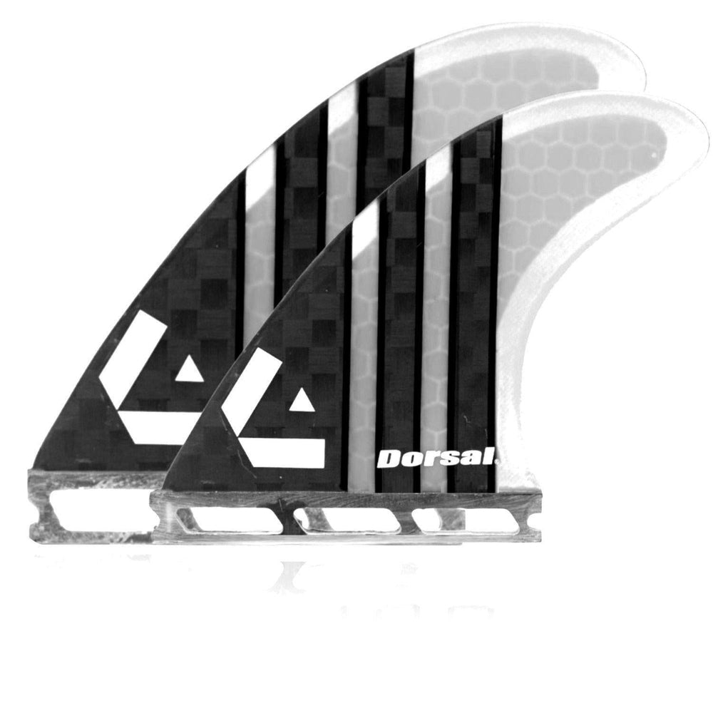 DORSAL Carbon Hexcore Futures Compatible 4-Fin Quad Set