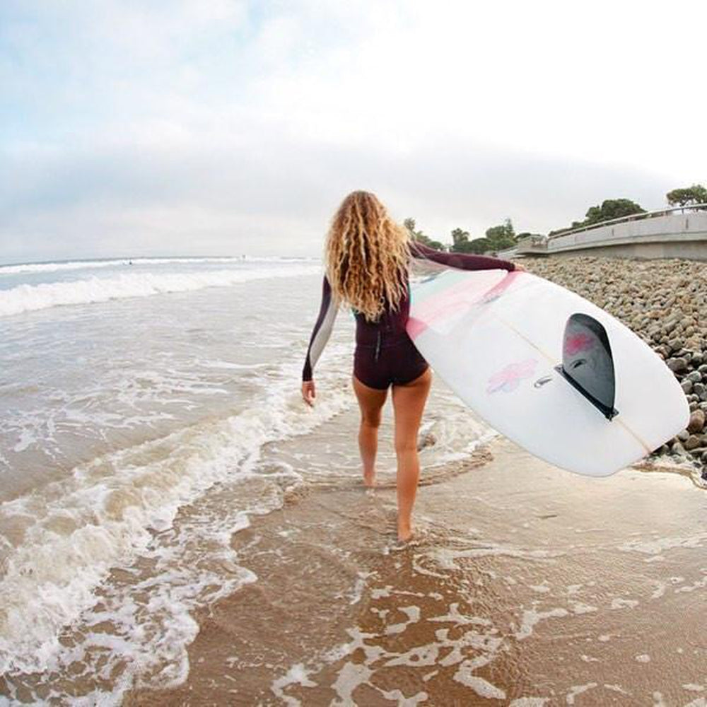 DORSAL 8.5-inch Rudder longboard and SUP D-Fin — Black