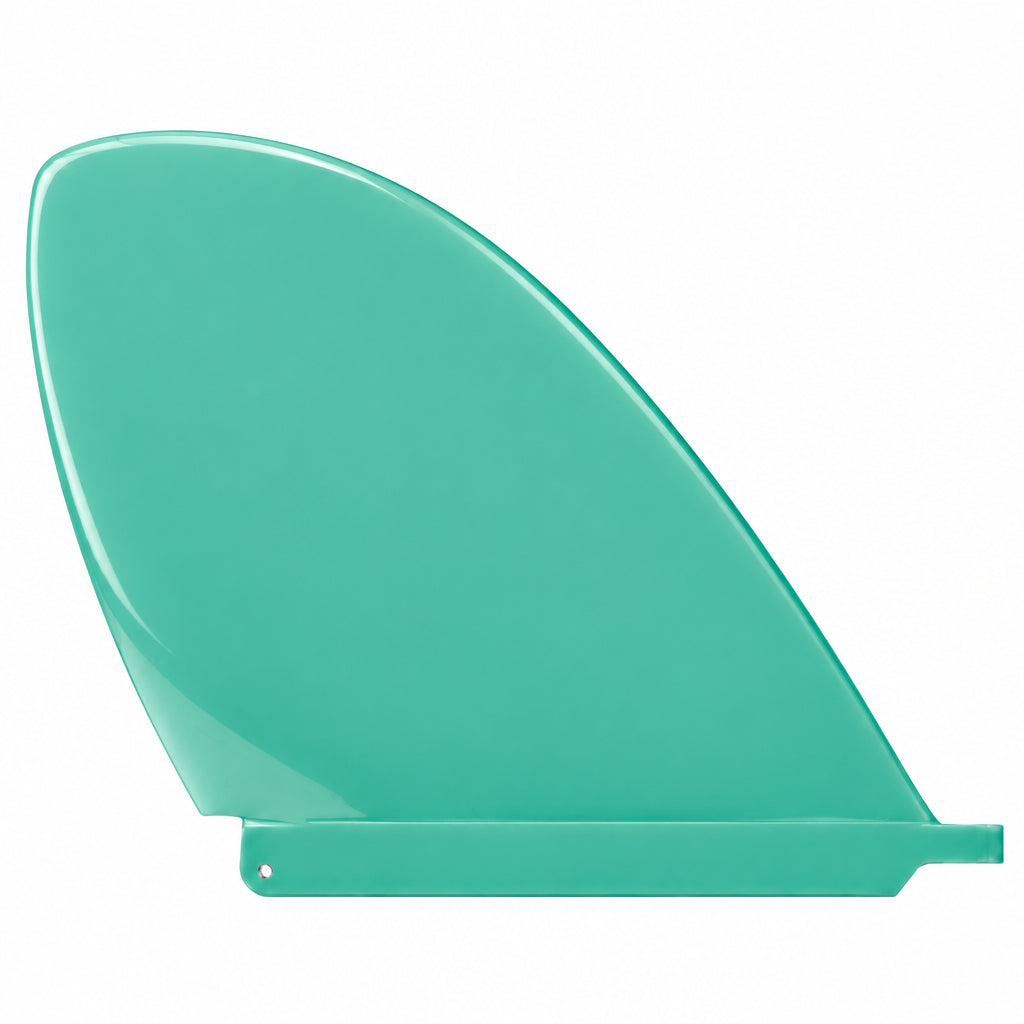 DORSAL 8.5-inch Rudder longboard and SUP D-Fin — Aqua