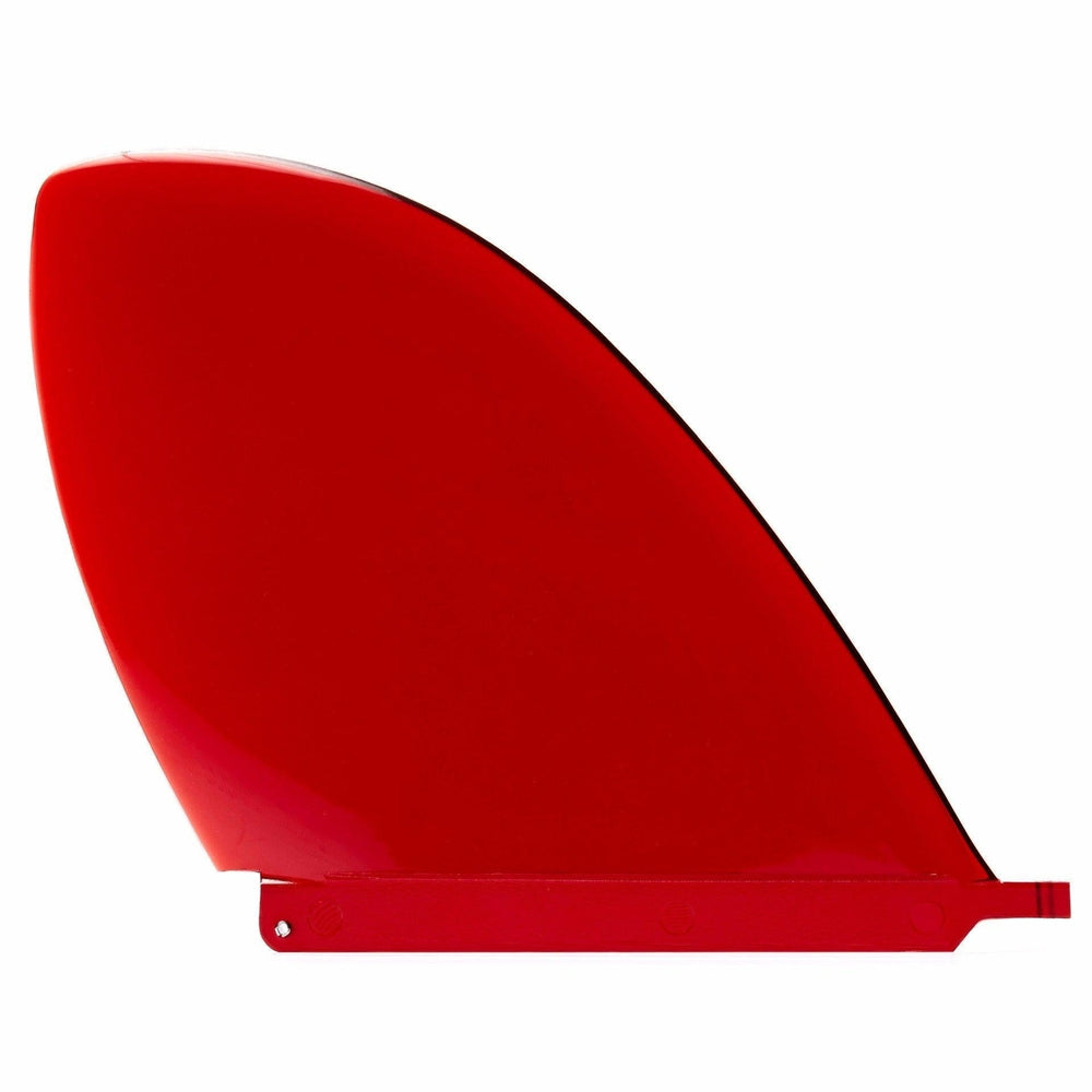 DORSAL 8.5-inch Rudder longboard and SUP D-Fin — Red