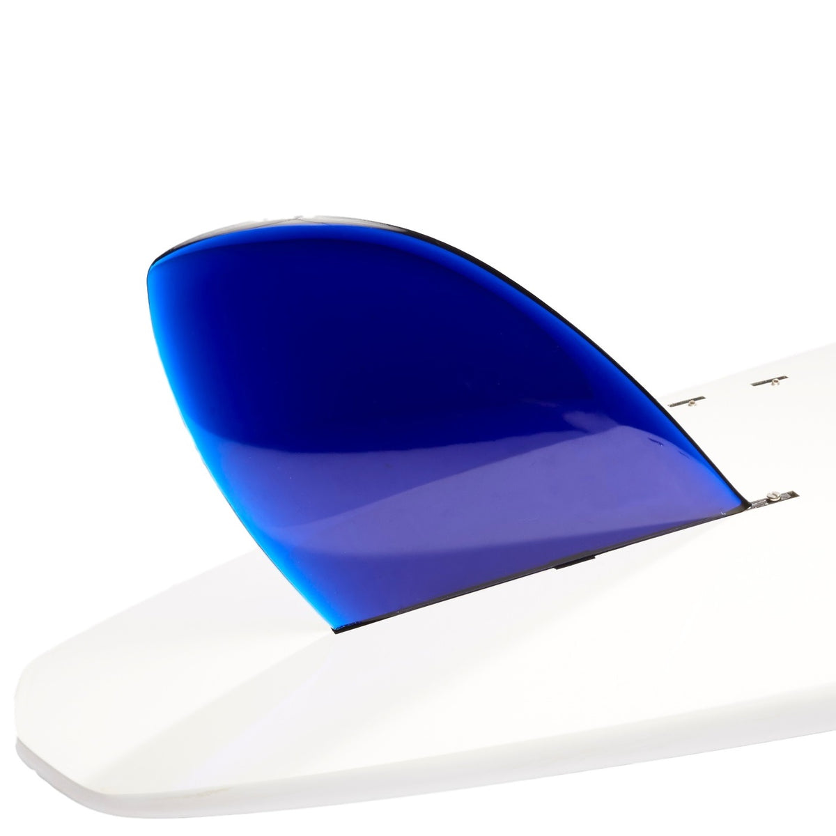 DORSAL 8.5-inch longboard rudder fin made of durable polycarbonate, designed for longboard and SUP surfboards.