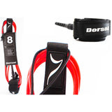 Dorsal Premium Surfboard 6 7 8 9 10 FT Surf Leash - Red - DORSAL??½ Surf Shop - Dorsalfins.com??ç?ä