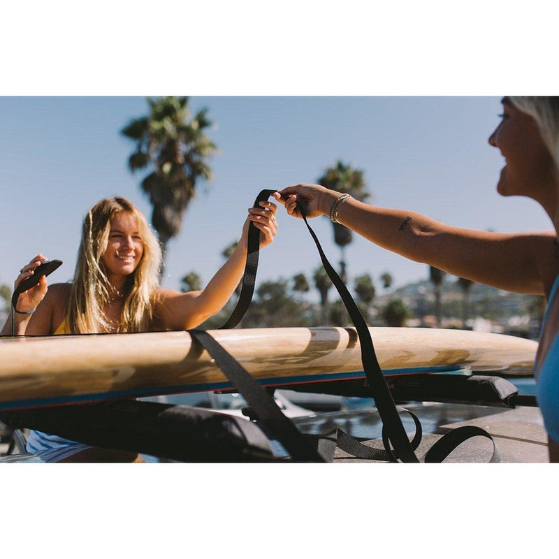 DORSAL Sunguard (No Fade) Aero Roof Rack Pads And 15 Ft Straps