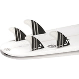 Dorsal Carbon Hexcore Quad Surfboard Fins (4) Honeycomb FCS Base Clear - DORSAL??½ Surf Shop - Dorsalfins.com??ç?ä