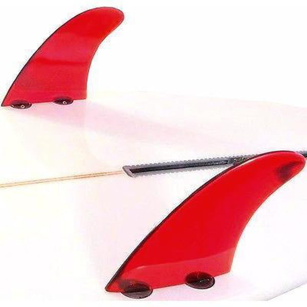 Dorsal FlexCore Surfboard Side/Rear Longboard Surfboard Fins (2) FCS Base - Red - DORSAL??½ Surf Shop - Dorsalfins.com??ç?ä