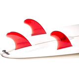 Dorsal Flexrez Core Thruster Surfboard Fins (3) FUT Tri Fin Compatible Red - DORSAL??½ Surf Shop - Dorsalfins.com??ç?ä