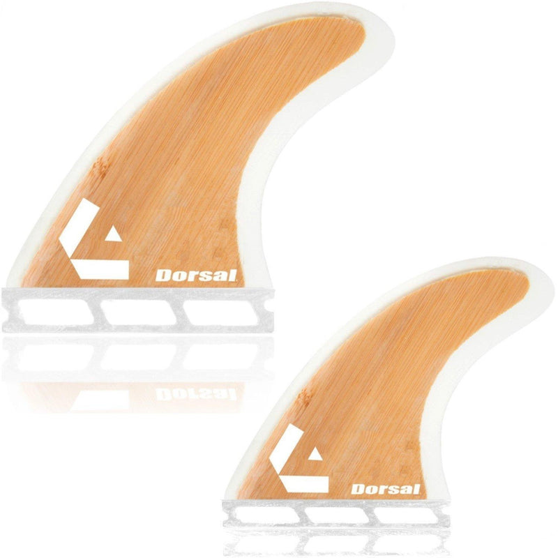 DORSAL Surfboard Fins Bamboo Quad Set (4) Hexcore Honeycomb Future Compatible - by DORSAL Surf Brand - Dorsalfins.com?ÇÄ