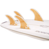 DORSAL Surfboard Fins Bamboo Quad Set (4) Hexcore Honeycomb Future Compatible - by DORSAL Surf Brand - Dorsalfins.com?ÇÄ