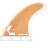 DORSAL Surfboard Fins Bamboo Hexcore Thruster Set (3) Honeycomb Future Compatible - by DORSAL Surf Brand - Dorsalfins.com?ÇÄ