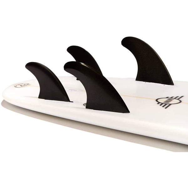DORSAL Surfboard Fins Quad 4 Set FCS Compatible DORSAL