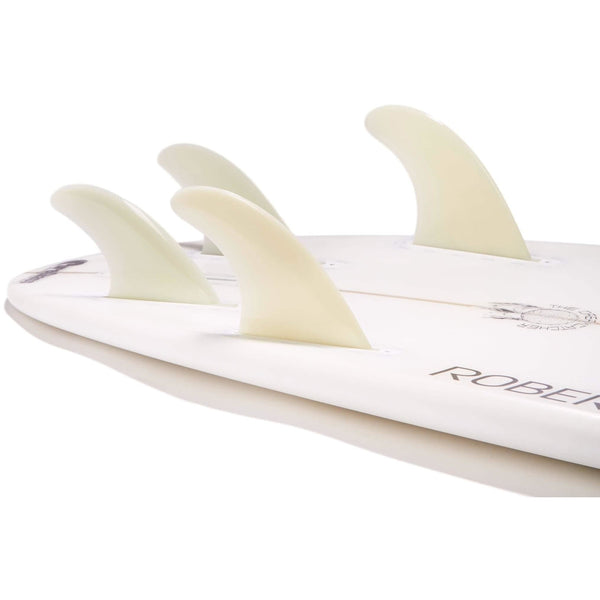 DORSAL Surfboard Fins FlexCore Surfboard Quad Set (4) FUT Base - Glass Filled Natural - by DORSAL Surf Brand - Dorsalfins.com?ÇÄ