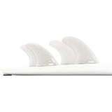 DORSAL Surfboard Fins Hexcore Quad Set (4) Honeycomb FCS Compatible White - by DORSAL Surf Brand - Dorsalfins.com?ÇÄ