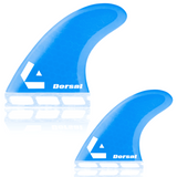 DORSAL Surfboard Fins Hexcore Quad Set (4) Honeycomb FUT Compatible Blue - by DORSAL Surf Brand - Dorsalfins.com?ÇÄ