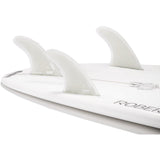 DORSAL Surfboard Fins Hexcore Thruster Set (3) Honeycomb FUT Base Compatible White - by DORSAL Surf Brand - Dorsalfins.com?ÇÄ