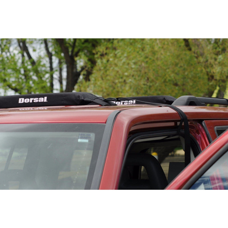 DORSAL Wrap Rax Double Surfboard Soft Roof Rack Pads with Straps