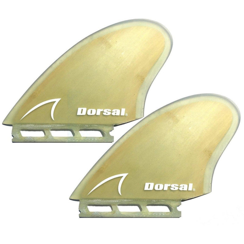 Dorsal FUT Fin Compatible Keel Twin Surfboard Fin Set - Bamboo - DORSAL??½ Surf Shop - Dorsalfins.com??ç?ä