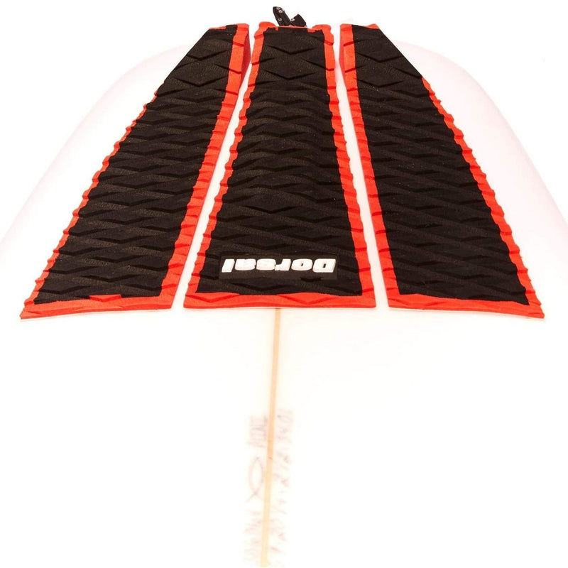 DORSAL Three (3) Piece Surfboard Traction Pad with Tail Block