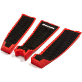 DORSAL Three (3) Piece Surfboard Traction Pad with Tail Block