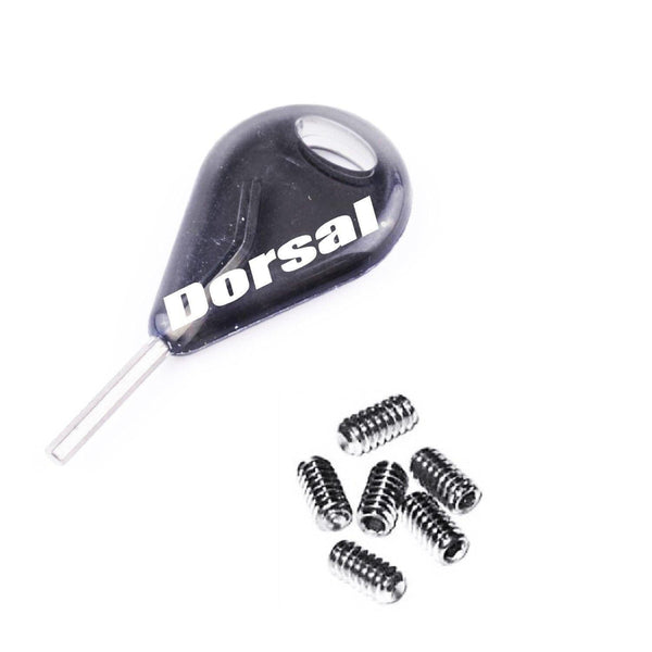 DORSAL Thruster Fin Plugs with Key and Screws (FCS Compatible Replacement) - by DORSAL Surf Brand - Dorsalfins.com?ÇÄ