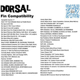 DORSAL Surf & SUP Fin - No Tool Fin Screw - Center Fin for Longboard Surfboard & Paddleboard Glass Filled - by DORSAL Surf Brand - Dorsalfins.com?ÇÄ