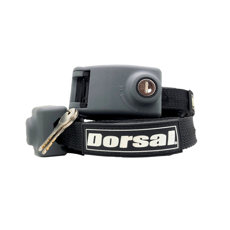 DORSAL Surf Locking Theft Resistant Reinforced Steel Roof Rack Tie Down Straps | 10 ft - by DORSAL Surf Brand - Dorsalfins.com?ÇÄ