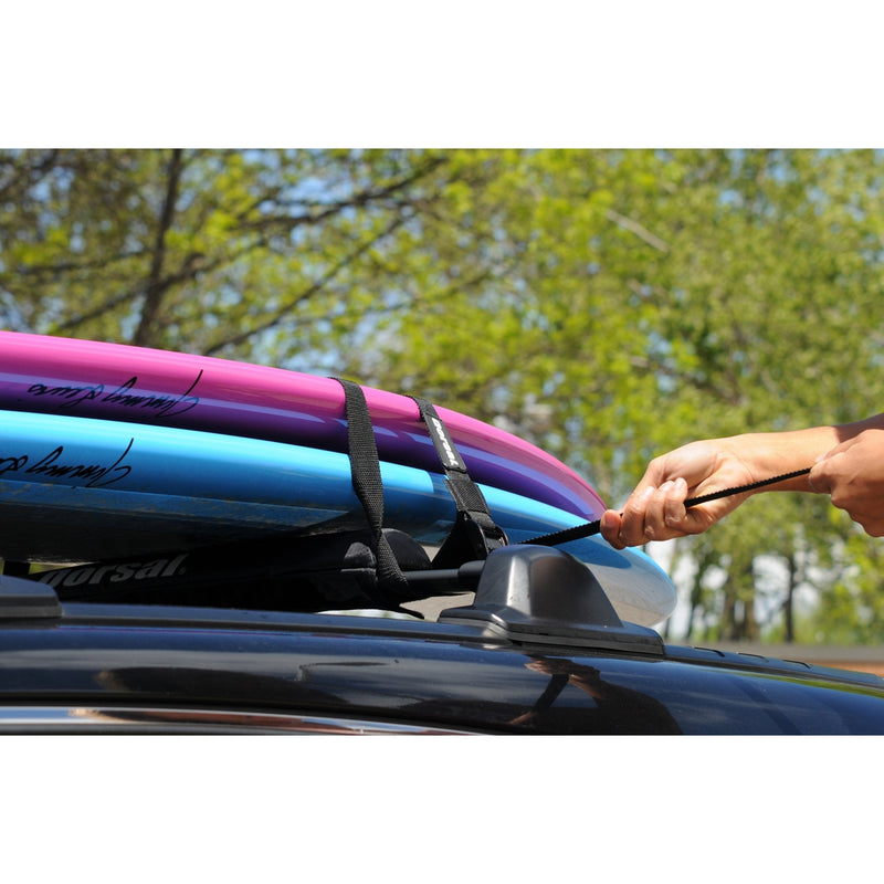 Dorsal Tie Down Straps for Roof Rack Padded Crossbars holds Surfboards Kayaks Canoes Paddleboards - by DORSAL Surf Brand - Dorsalfins.com?ÇÄ