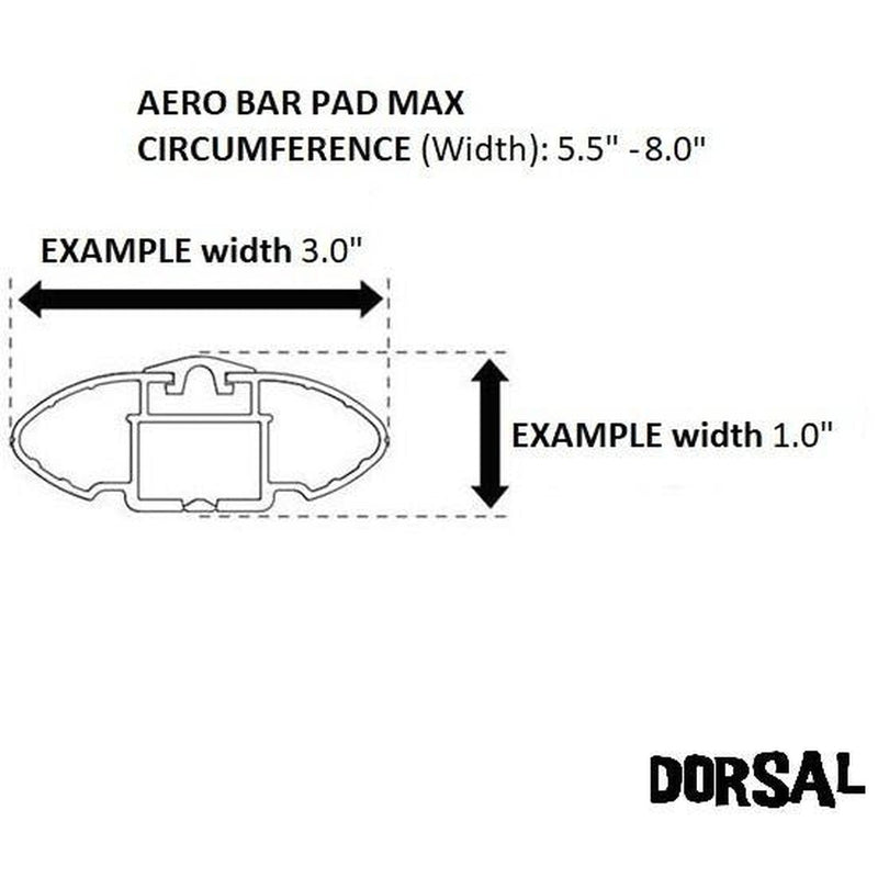 Dorsal aero best sale roof rack pads