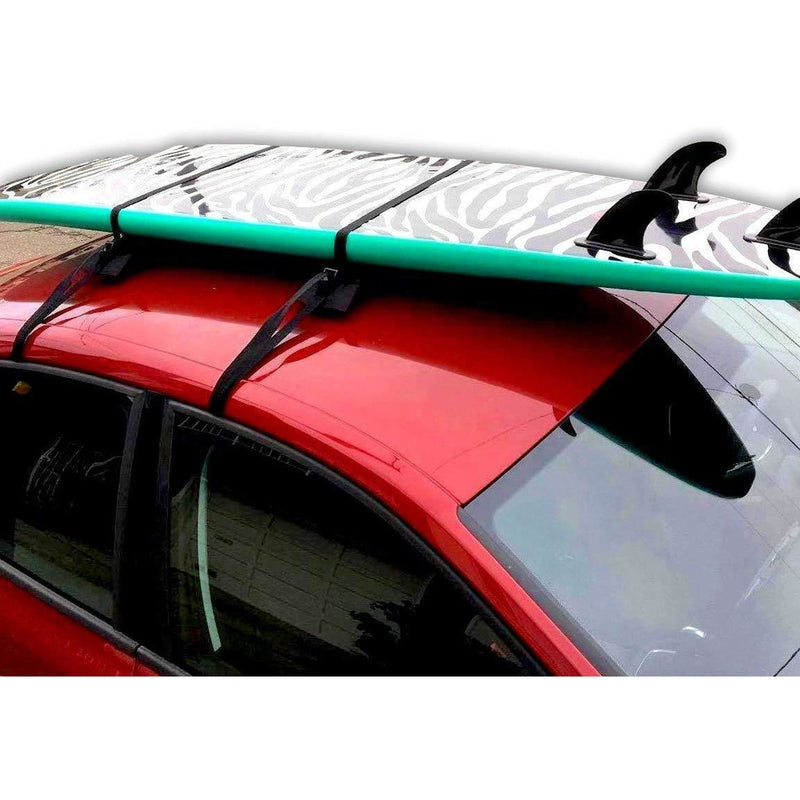 Dorsal Universal Soft Racks with Car Roof Pads Tie Down Straps